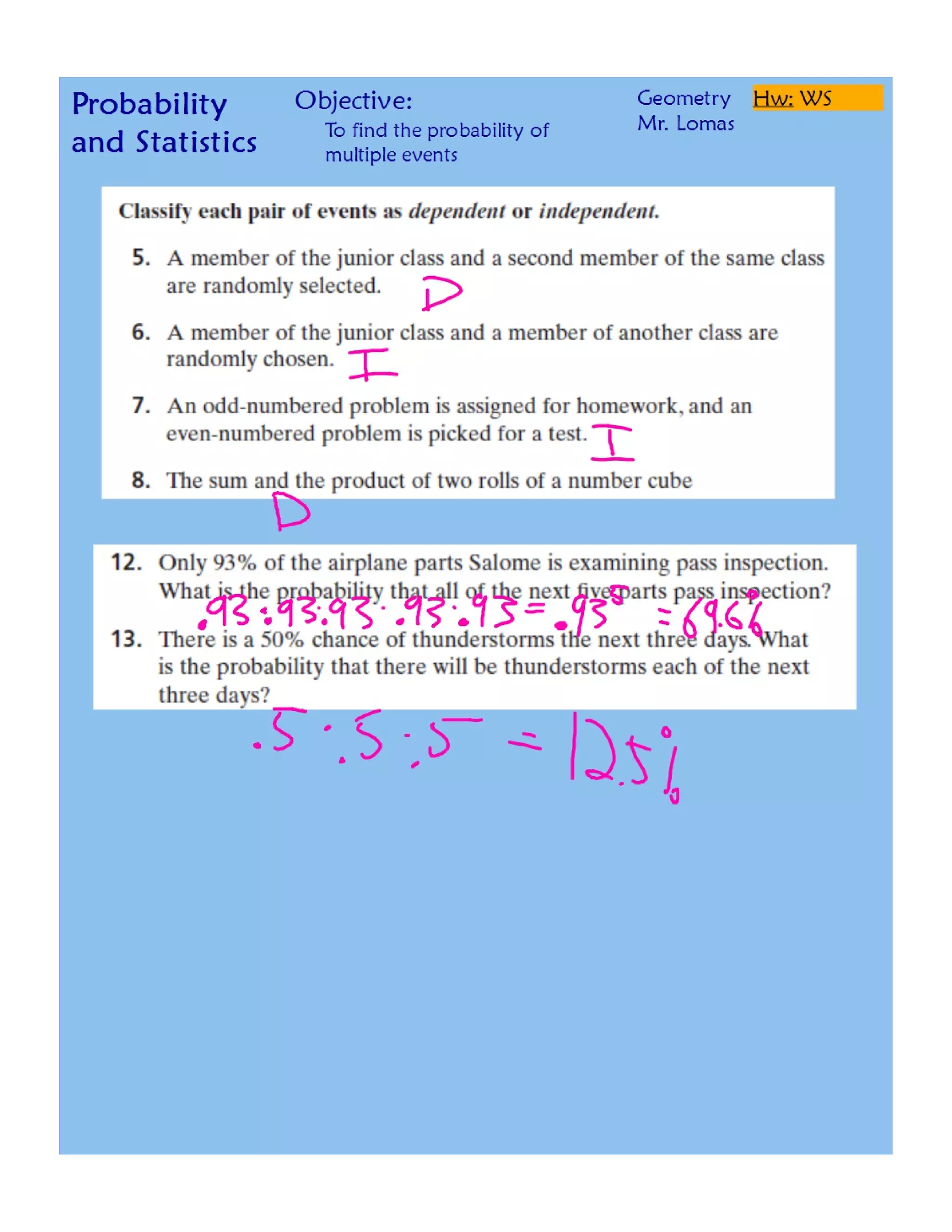 Probability of Multiple Events.pdf