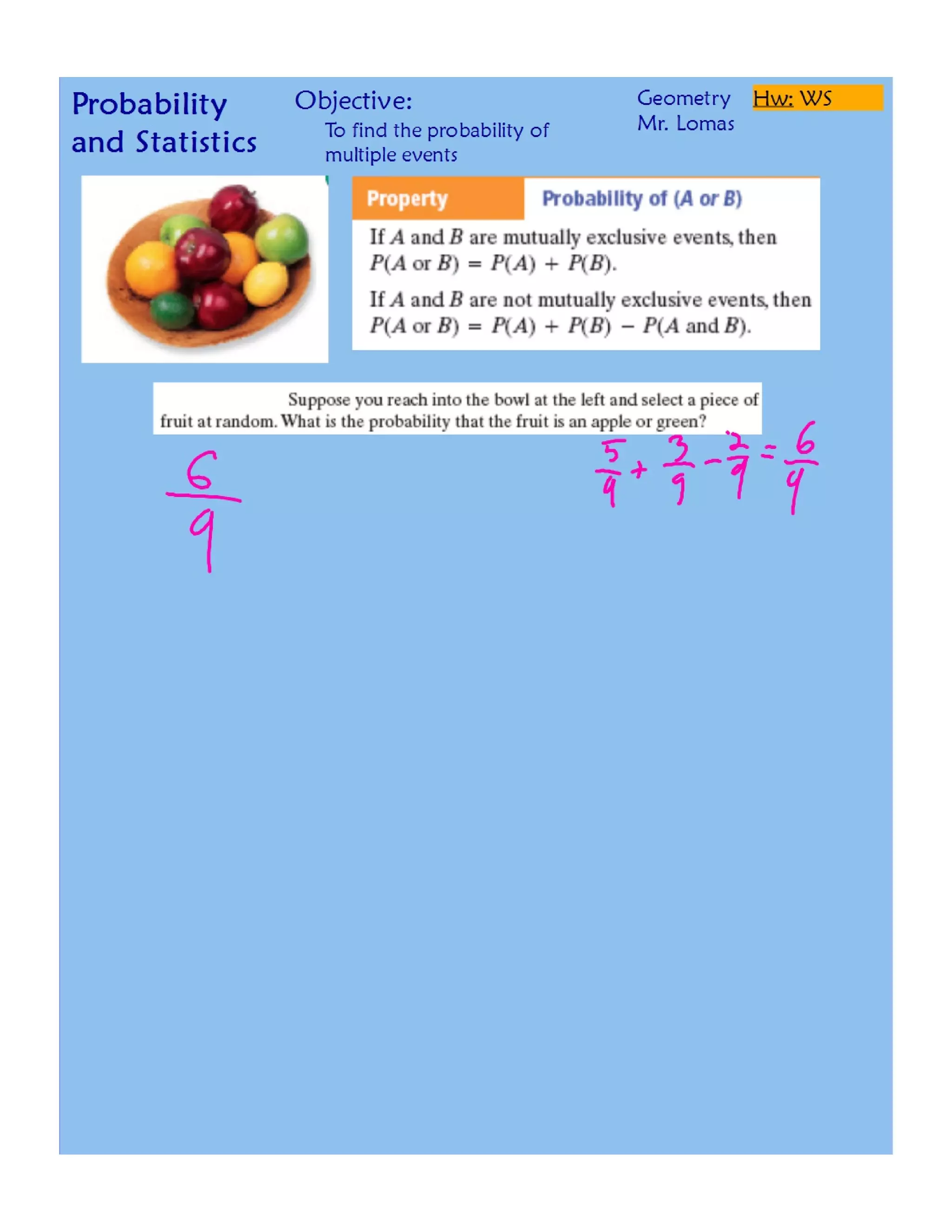 Probability of Multiple Events.pdf