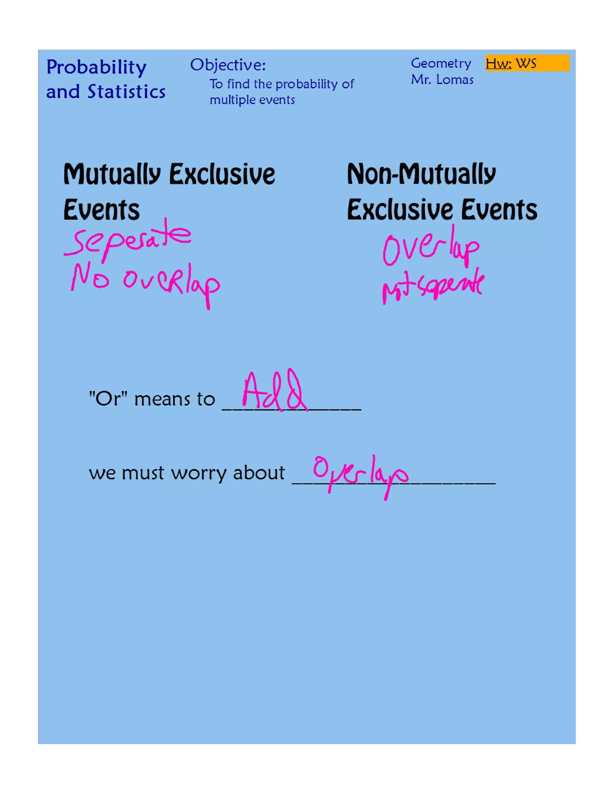 Probability of Multiple Events.pdf