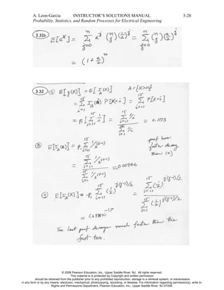 Probability Statistics and Random Processes for Electrical Engineering ...