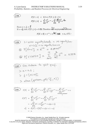 Probability Statistics and Random Processes for Electrical Engineering ...