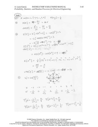 Probability Statistics and Random Processes for Electrical Engineering ...