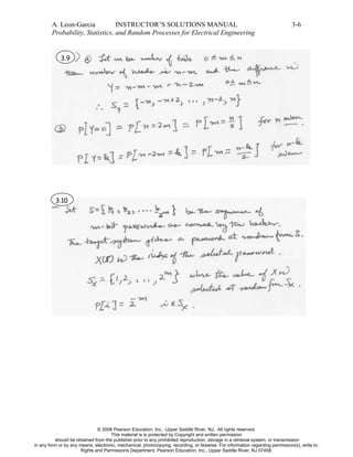 Probability Statistics and Random Processes for Electrical Engineering ...