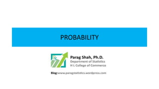 Probability | PPTX