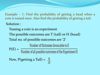 Probability PART 1 - X NCERT | PPTX
