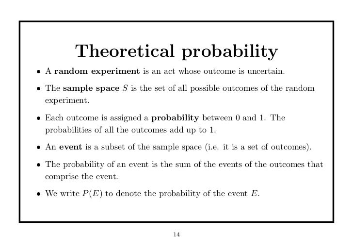 what is the difference between theoretical probability and empirical probability