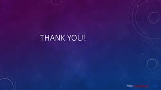 THANK YOU!
Visit: Learnbay.co
 