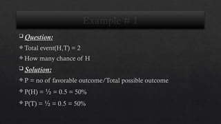 Probability and its Types with easy Examples | PPTX