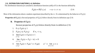 probability and random process chapter 2 | PDF