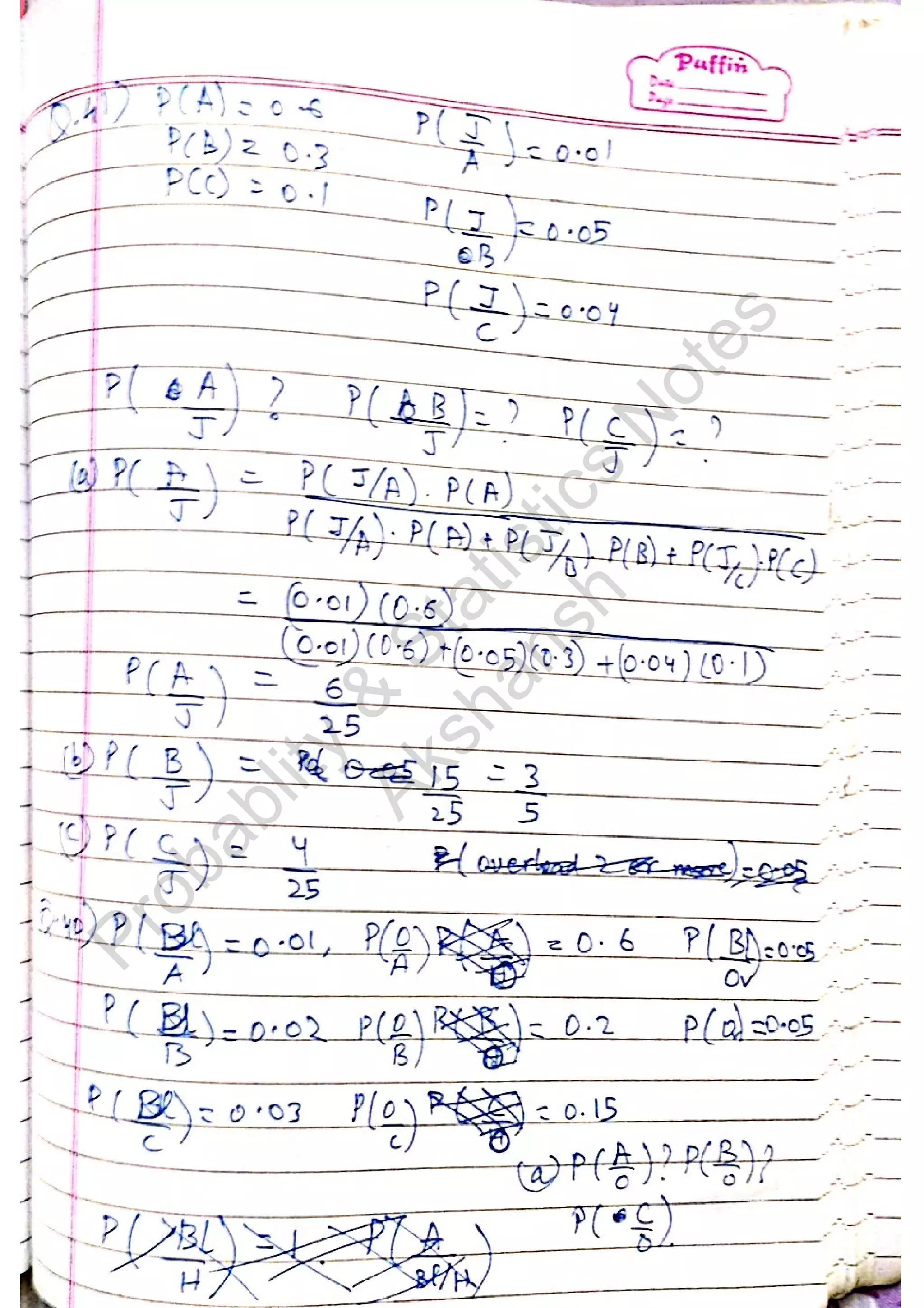 Probablity
&
Statistics
N
otes
Akshansh
 