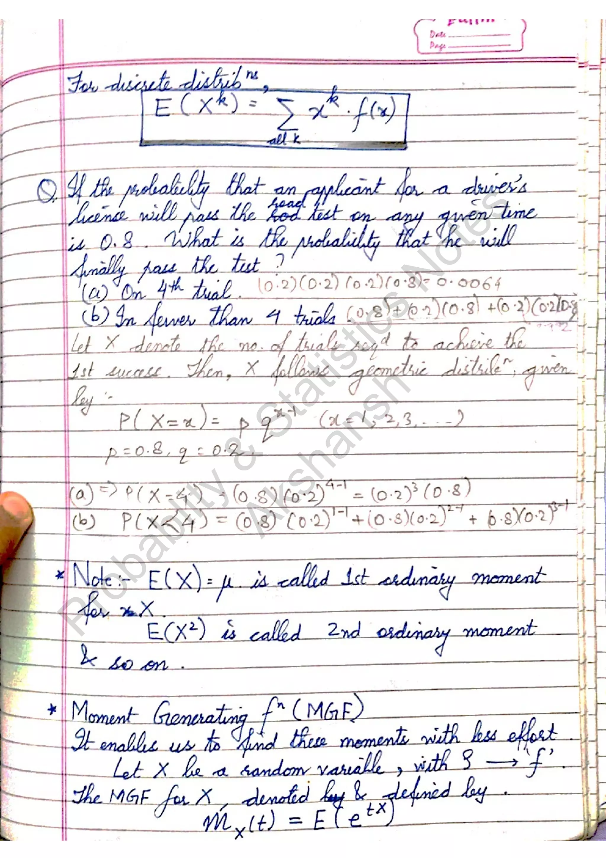 Probablity
&
Statistics
N
otes
Akshansh
 