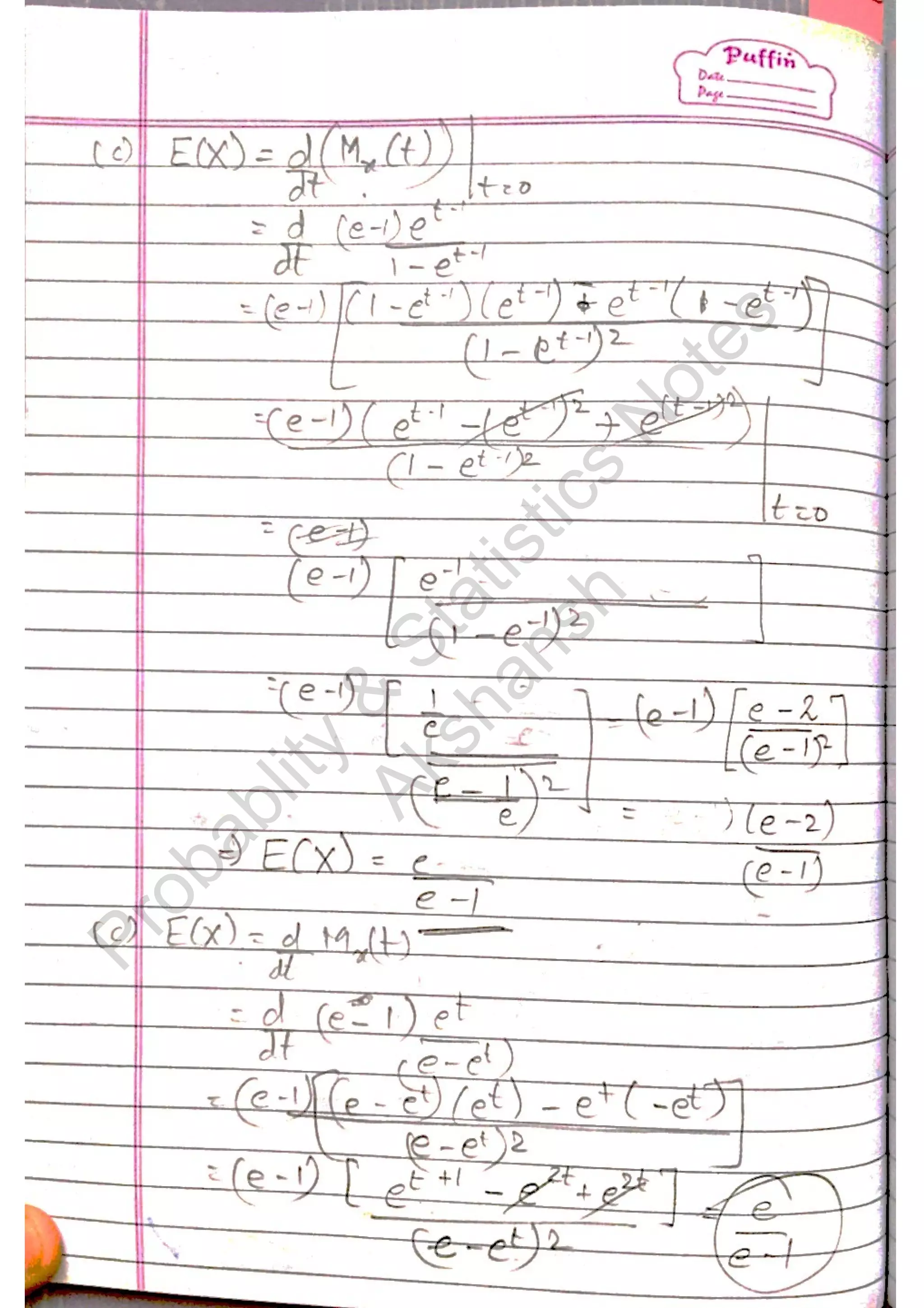 Probablity
&
Statistics
N
otes
Akshansh
 