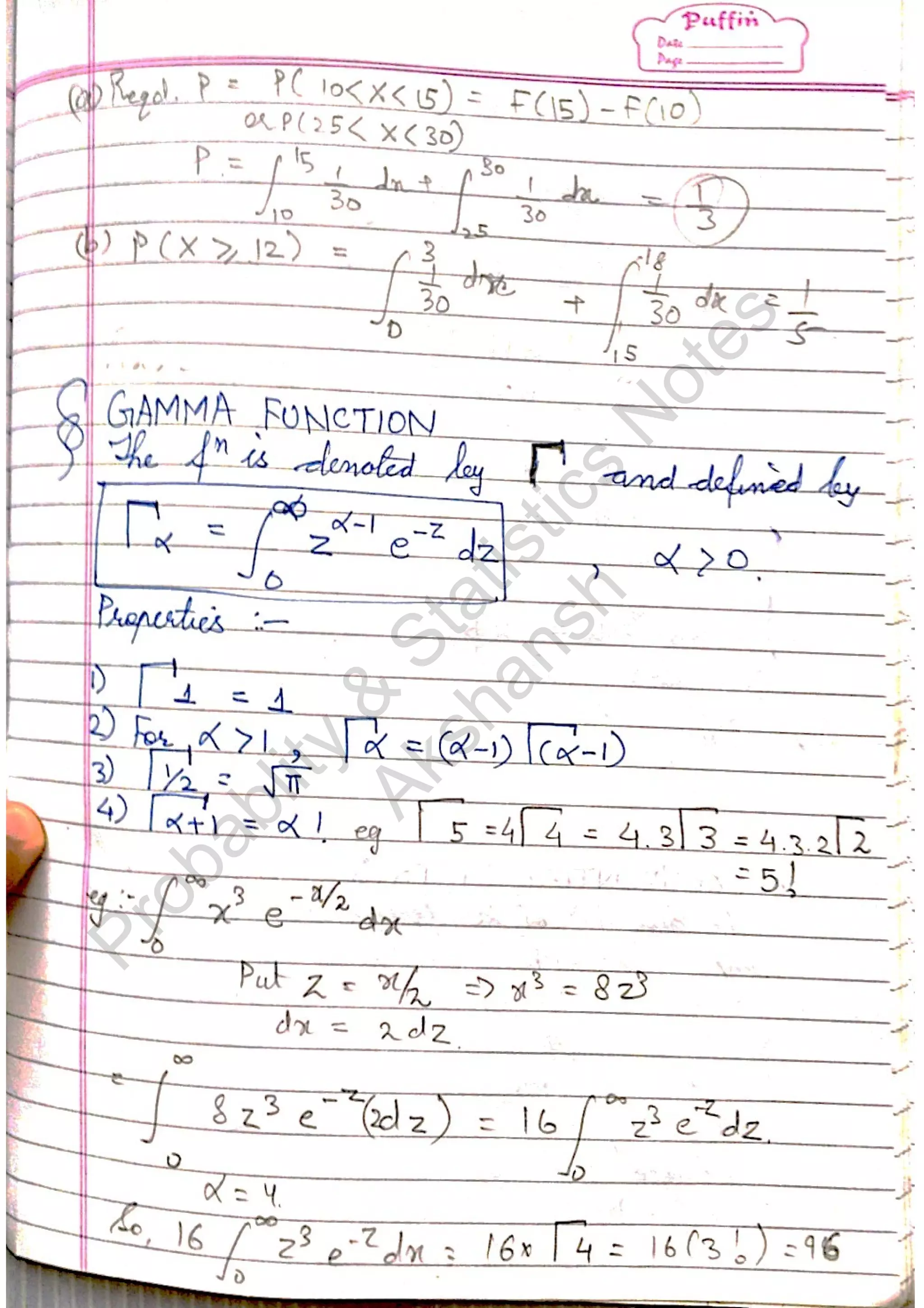 Probablity
&
Statistics
N
otes
Akshansh
 