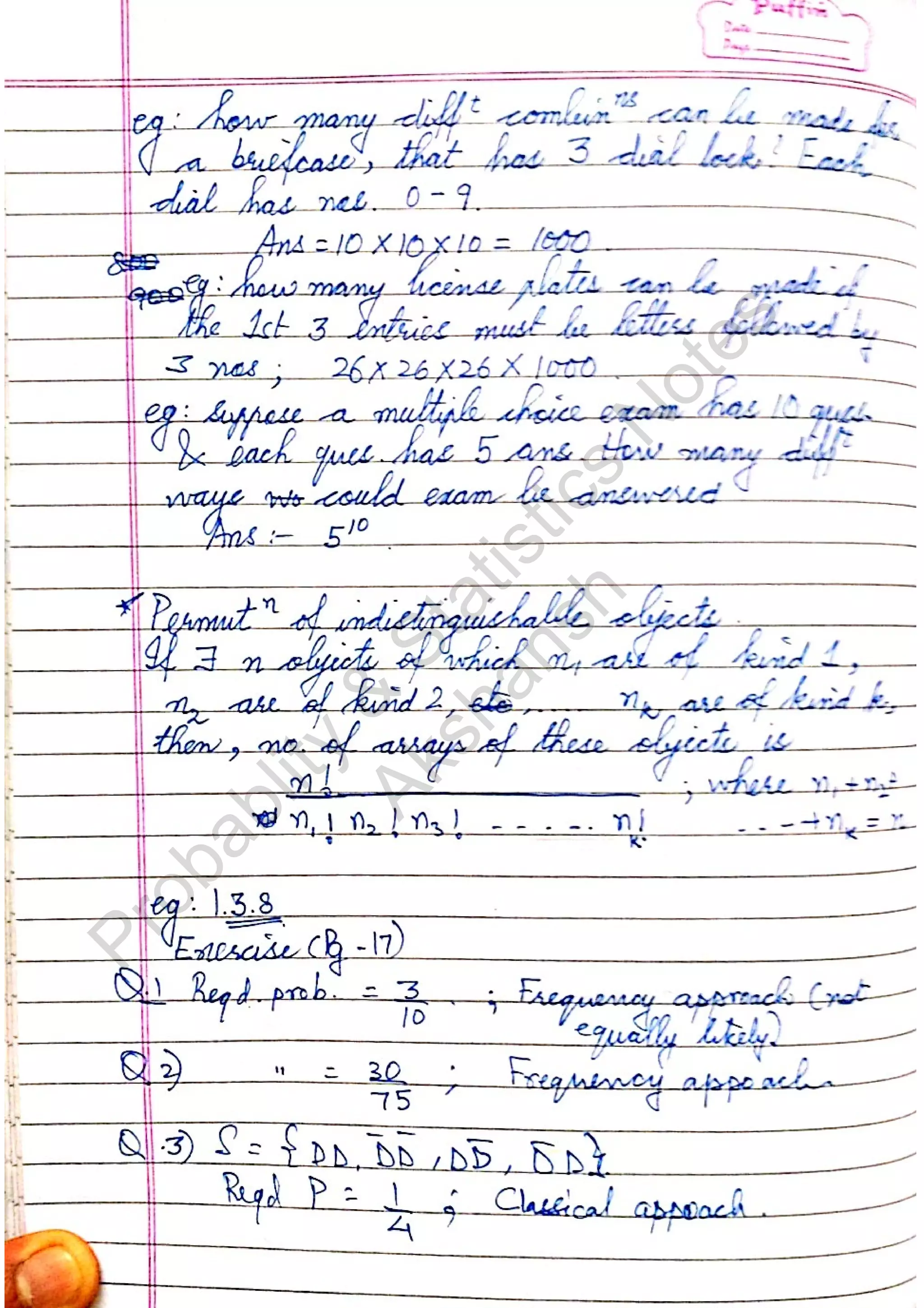 Probablity
&
Statistics
N
otes
Akshansh
 