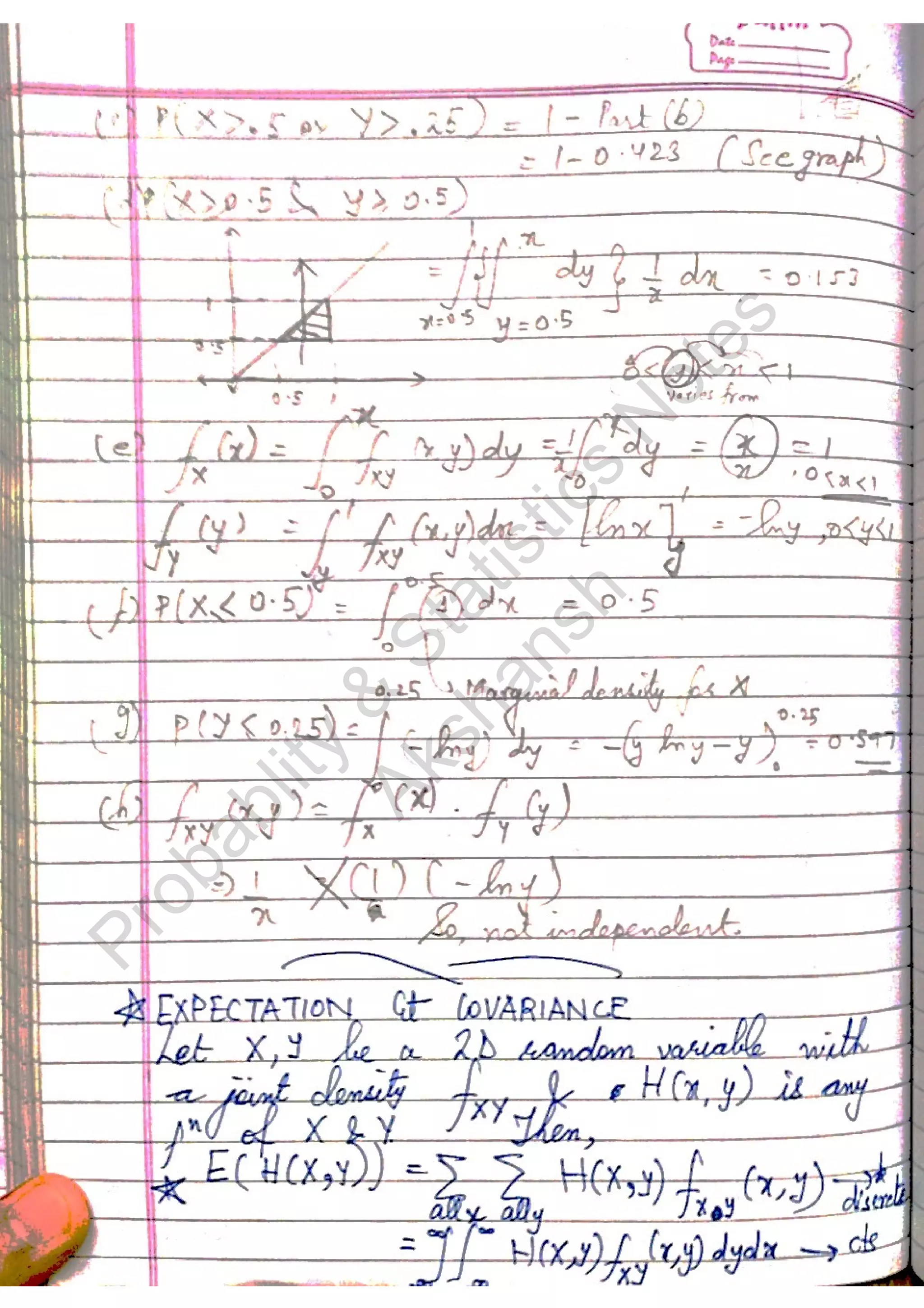 Probablity
&
Statistics
N
otes
Akshansh
 