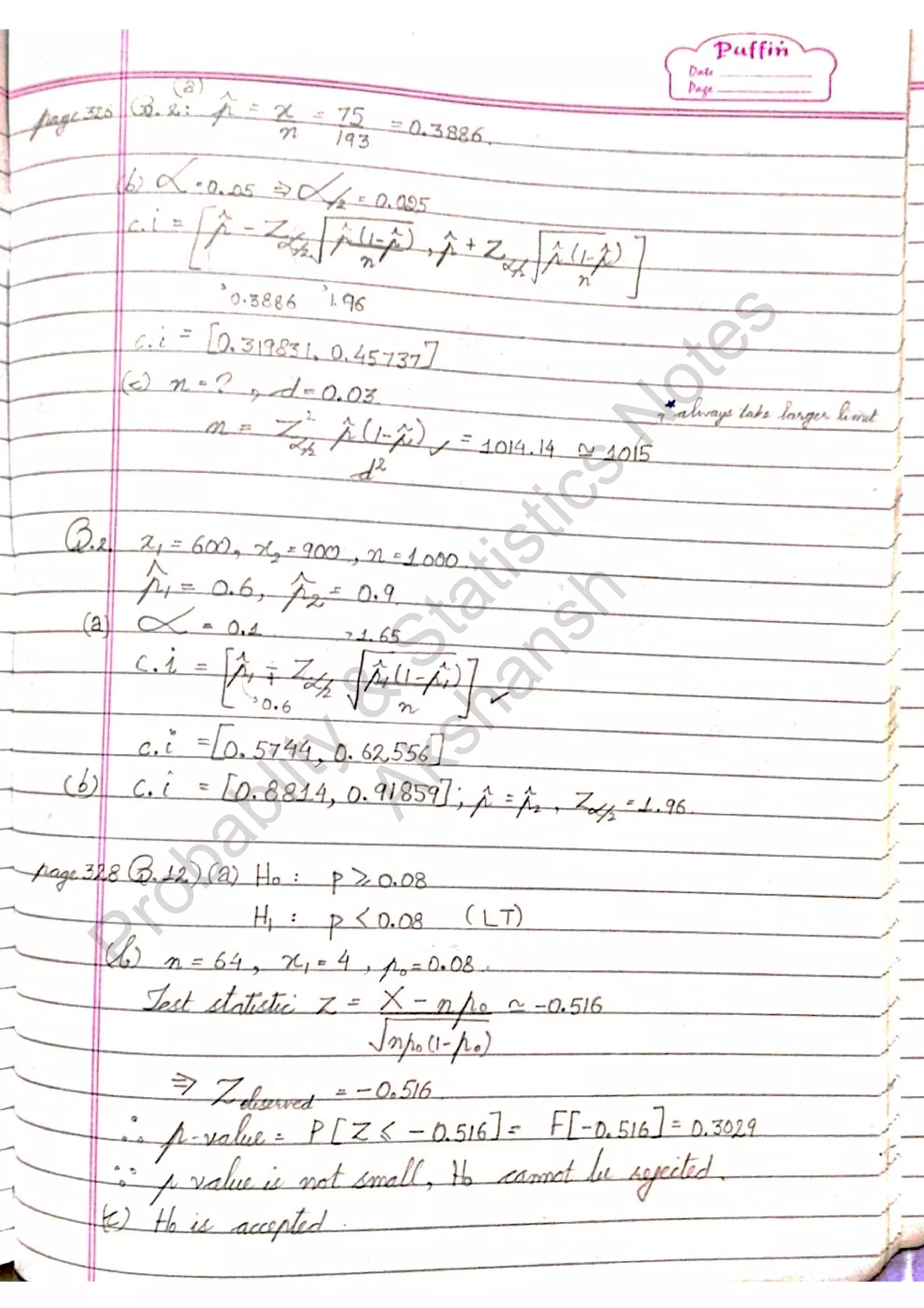 Probablity
&
Statistics
N
otes
Akshansh
 