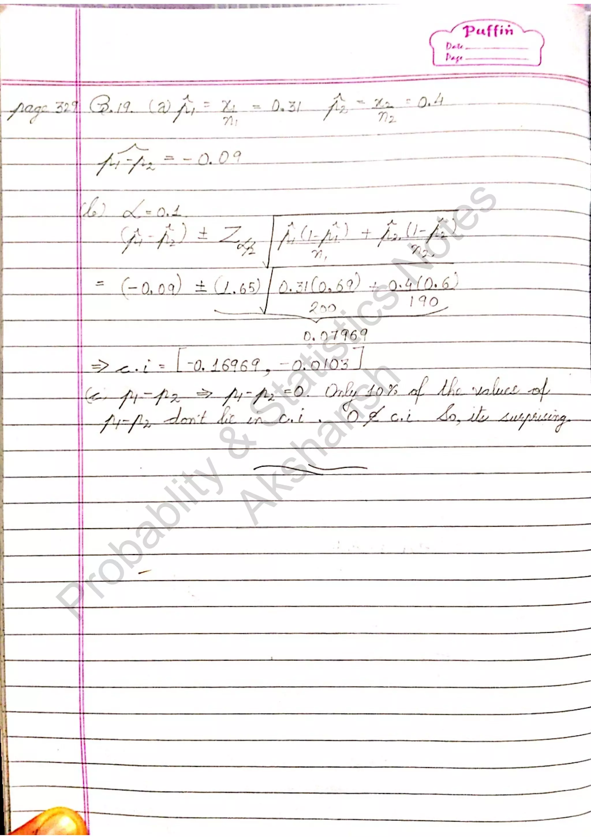 Probablity
&
Statistics
N
otes
Akshansh
 