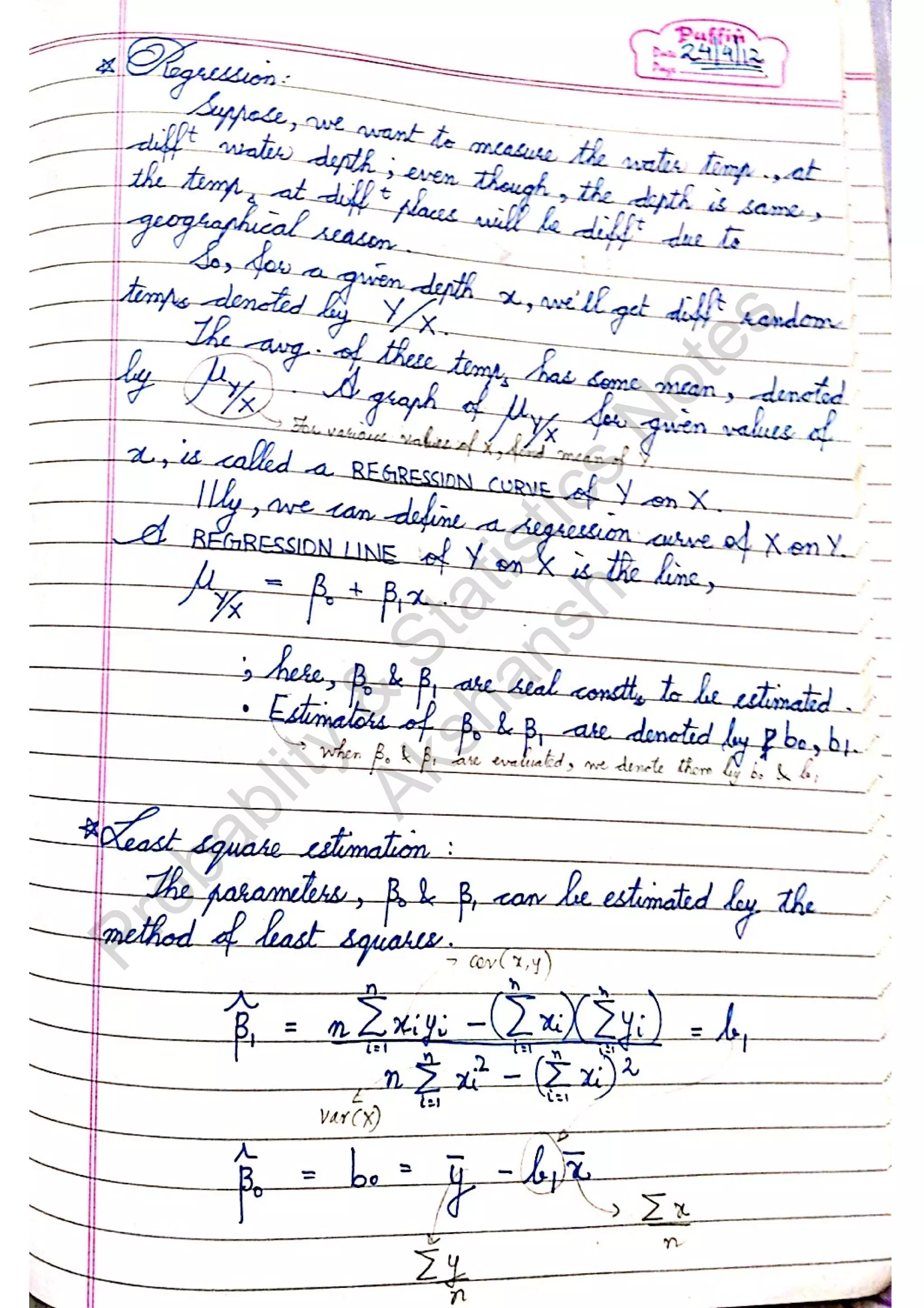 Probablity
&
Statistics
N
otes
Akshansh
 