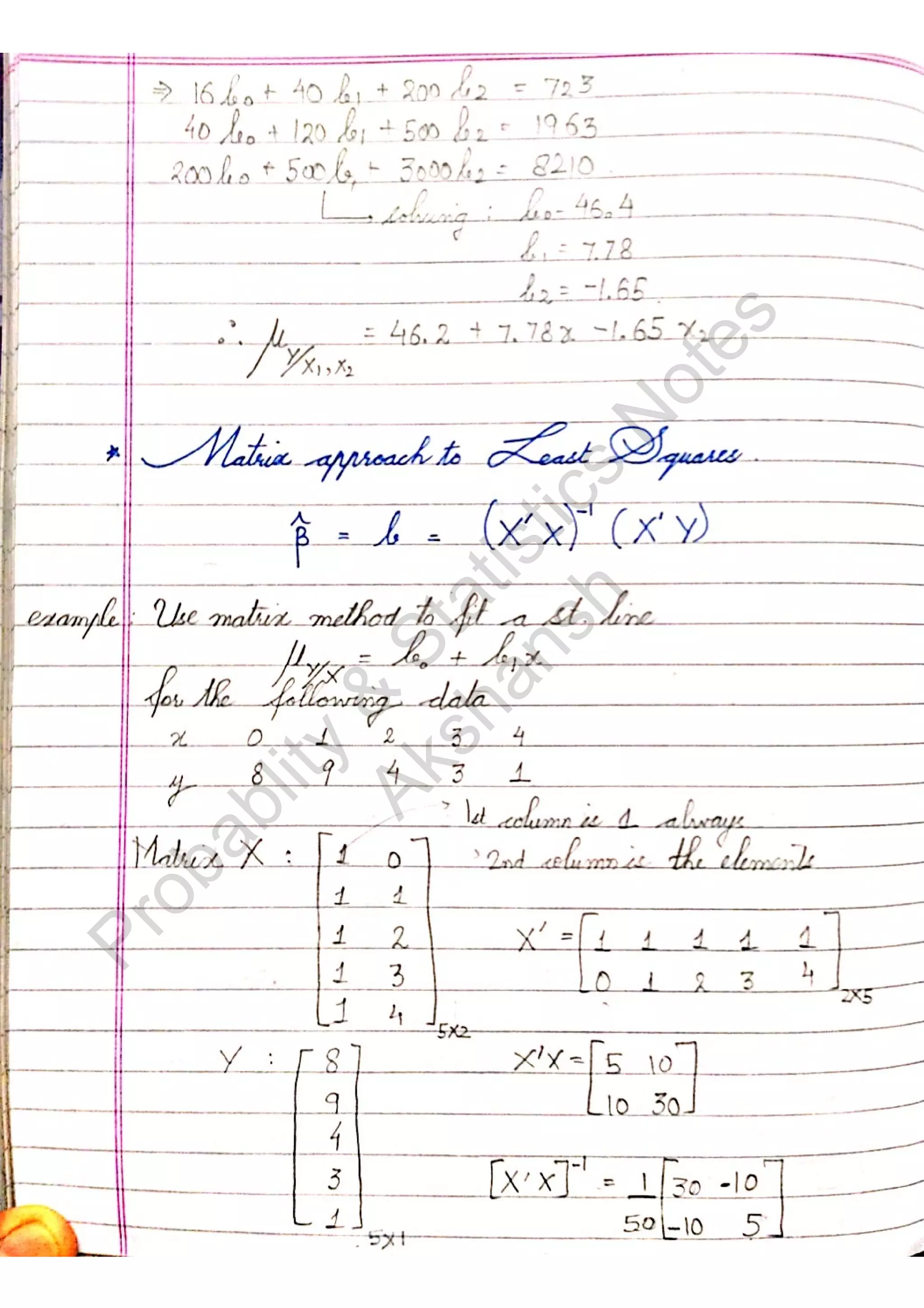Probablity
&
Statistics
N
otes
Akshansh
 