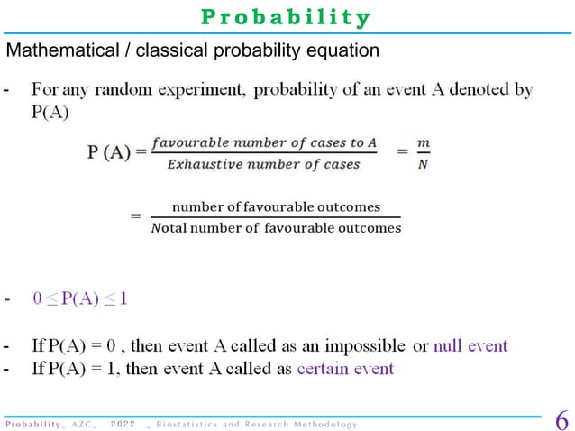 Probability ,Binomial distribution, Normal distribution, Poisson’s ...
