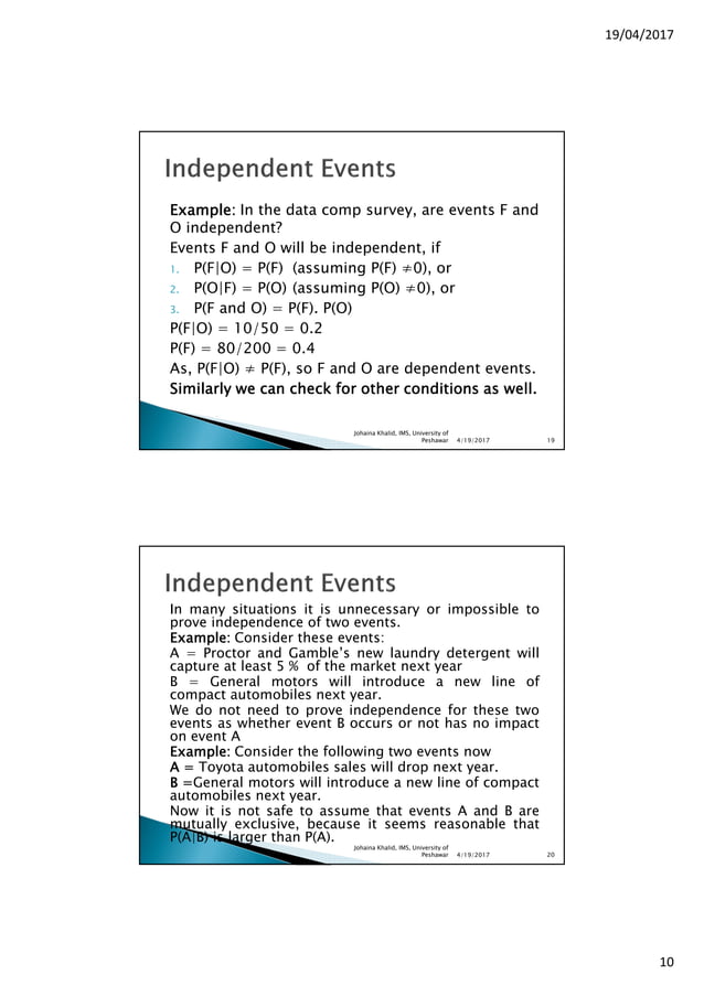 Probability Concepts Pdf
