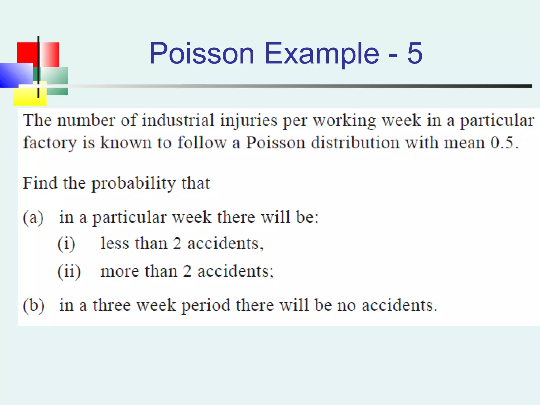 Poisson Example - 5
 