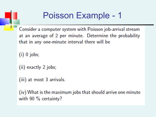 Poisson Example - 1
 