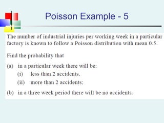 Poisson Example - 5
 