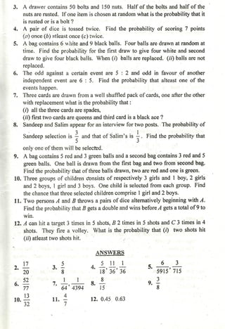 Probability distribution notes by Dr D K Madan and Dr Amit Manocha