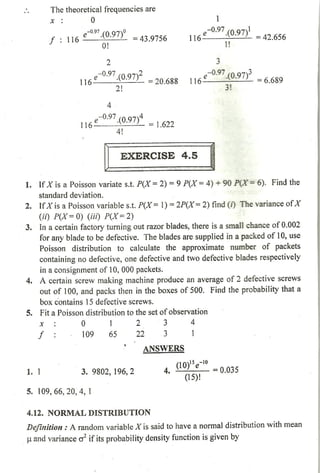 Probability distribution notes by Dr D K Madan and Dr Amit Manocha
