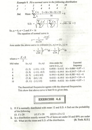 Probability distribution notes by Dr D K Madan and Dr Amit Manocha