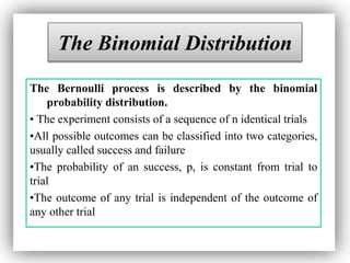 Probability distributions & expected values | PPTX