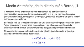 Probability distributions intro bernoulli 2020