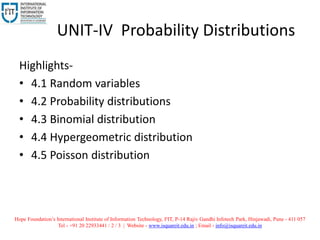 Engineering Mathematics & Probability Distributions | PPTX