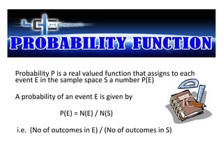 Probability function | PPT
