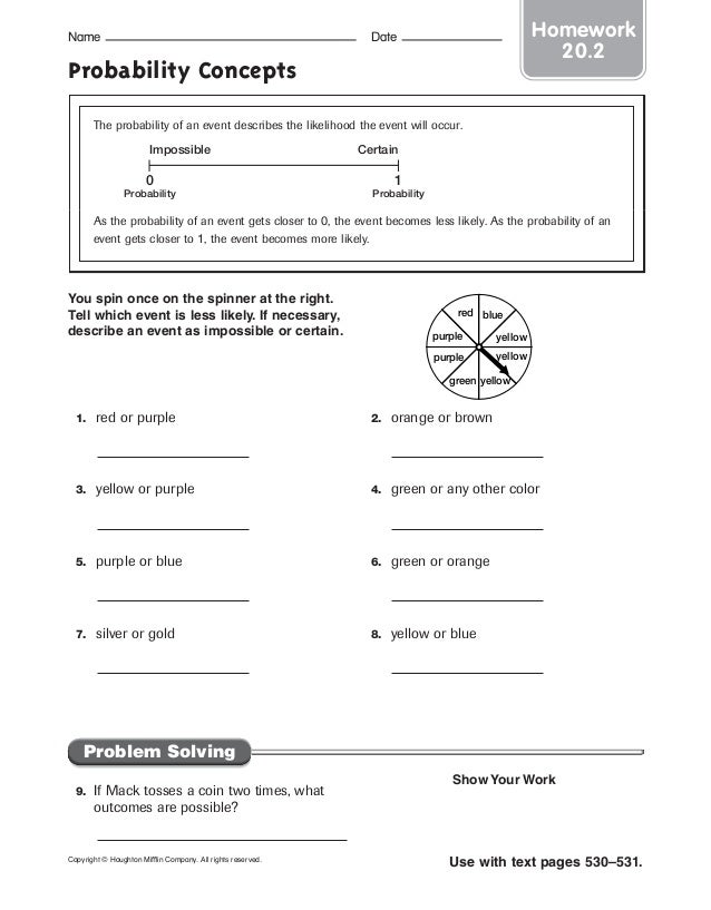 Probability homework help image