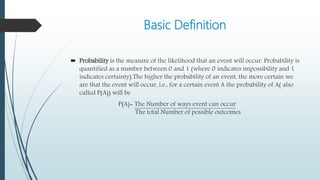Probability In Discrete Structure of Computer Science | PPTX