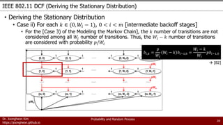 IEEE 802.11 DCF Random Access (Analysis with Markov Chain) | PDF