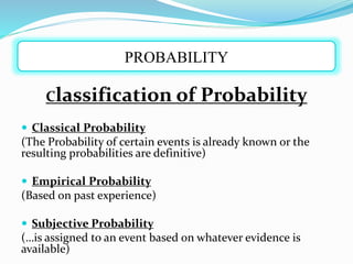 Probability | PPTX