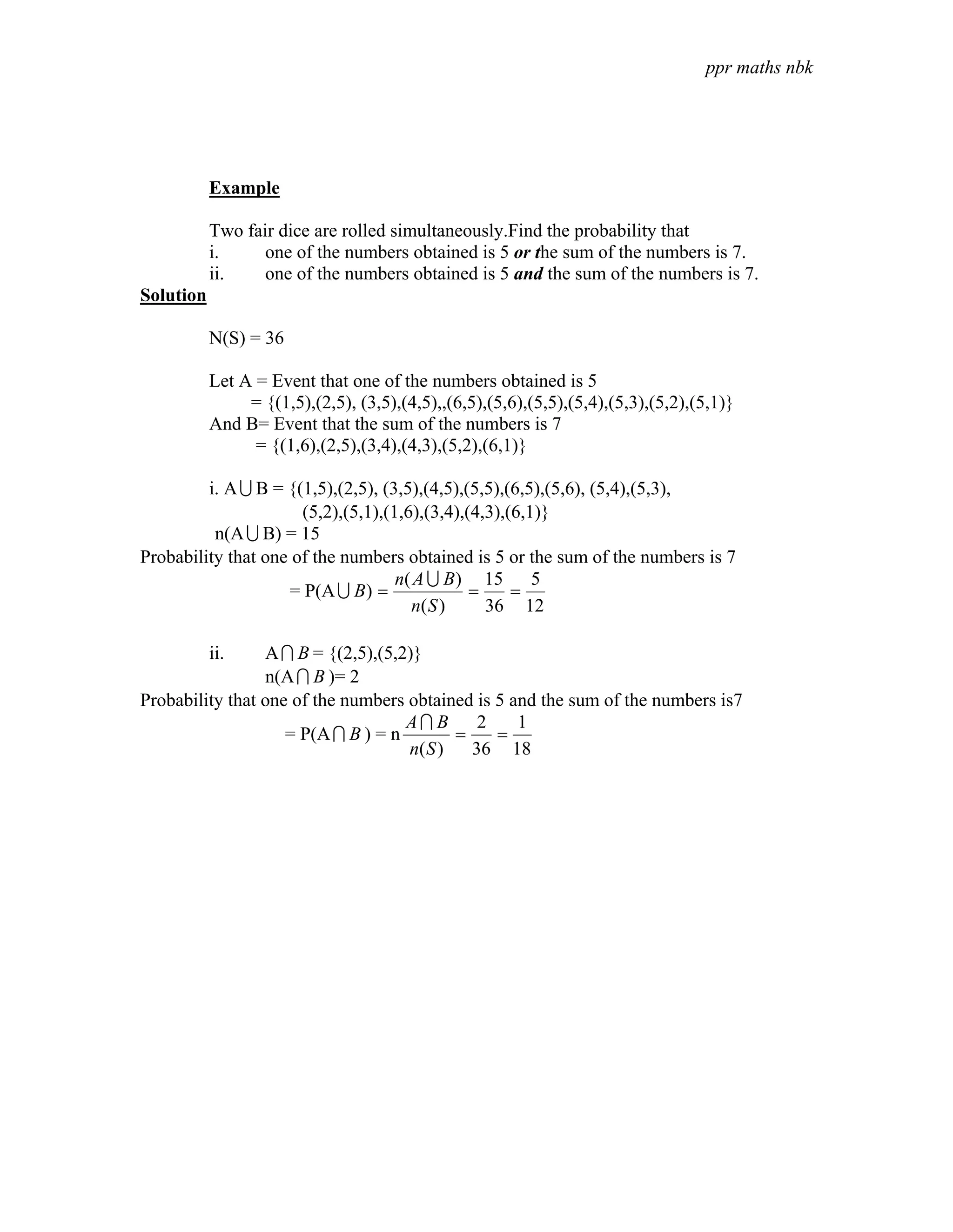 Probability Modul | PDF
