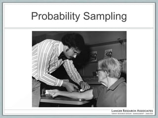 Probability Sampling
 