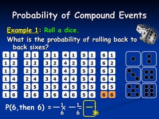 Probability of Compound Events for Math 8.ppt
