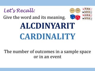 Probability of Simple and Compound Events | PDF