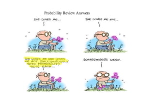 Probability Review Answers
 