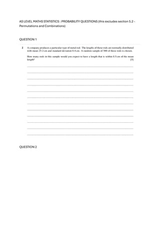 A LEVEL PROBABILITY STATISTICS 1 QUESTIONS.pdf