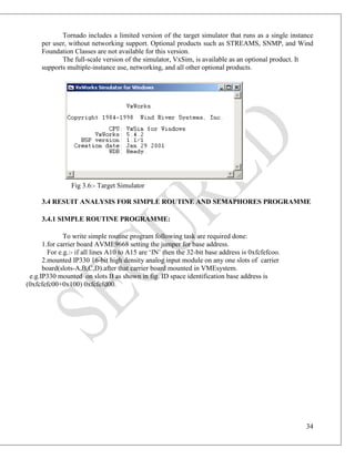 Embedded programming in RTOS VxWorks for PROFIBUS VME interface card | PDF