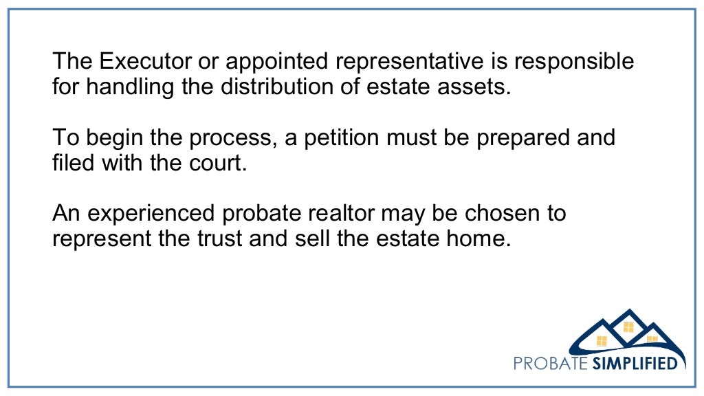 Real Estate Probate Process and Timeline