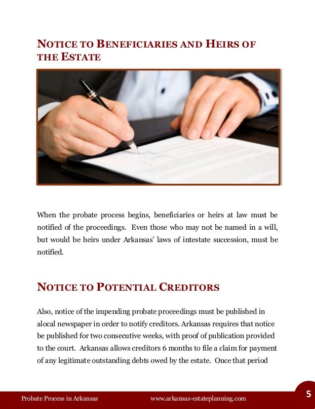 Probate Process in Arkansas