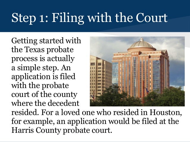 probated probate dependent