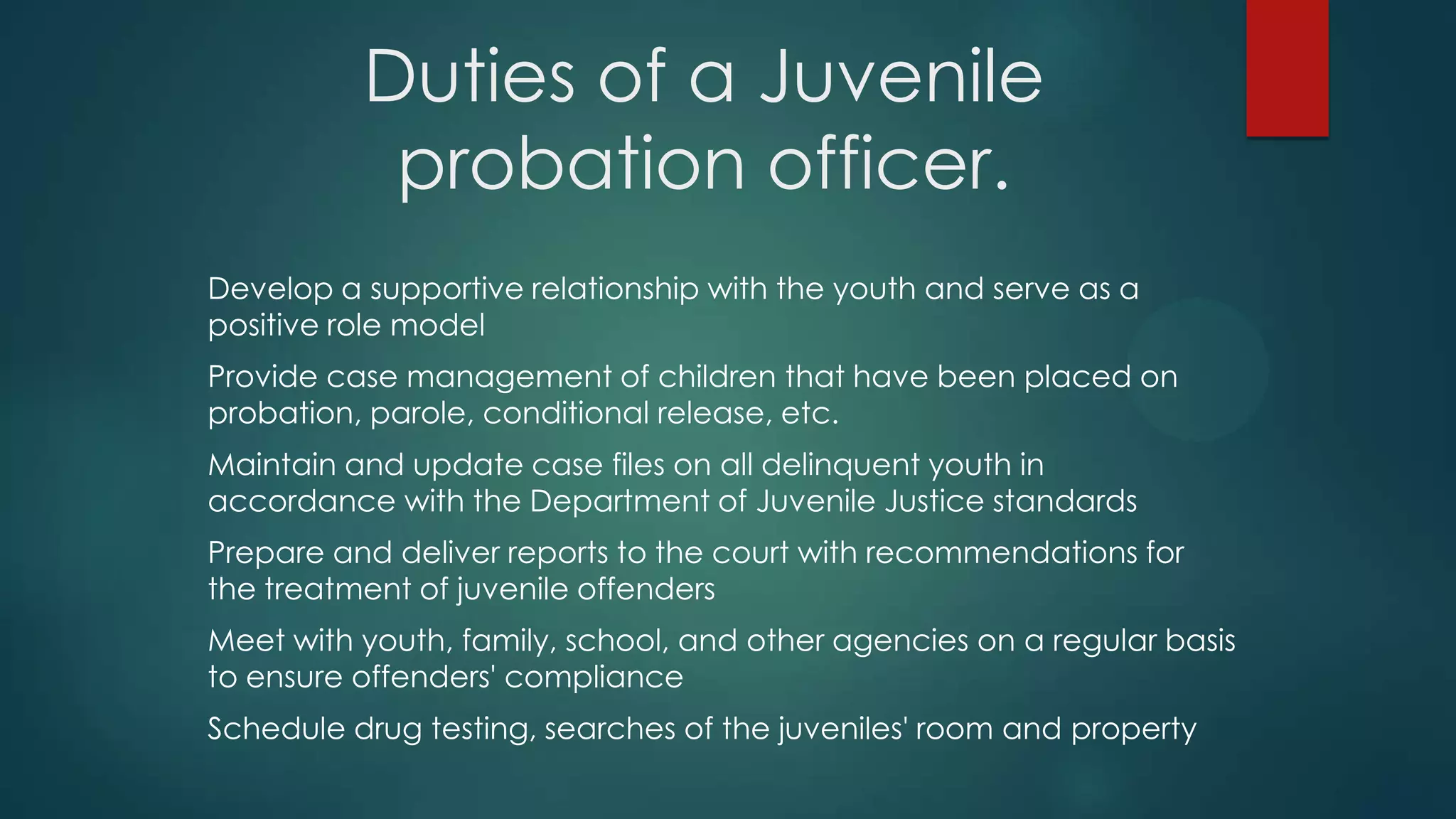 Probation officers | PPTX